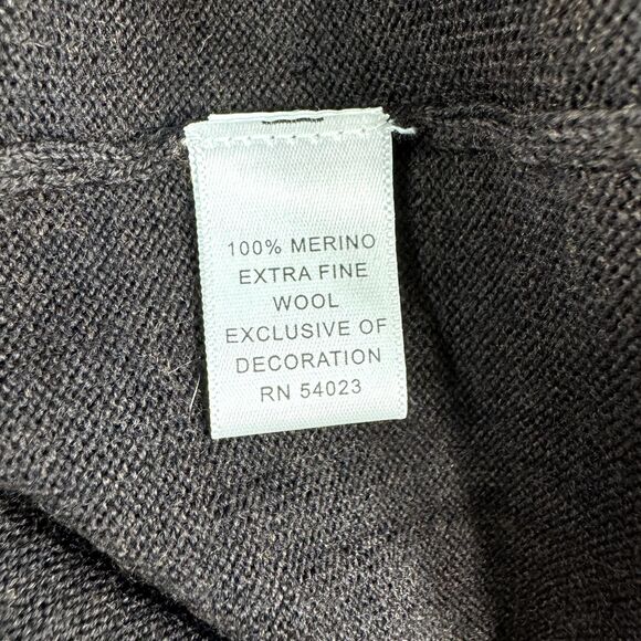 Banana Republic Cardigan Women's Extra Small Brown Extra Fine Merino Wool - Picture 10 of 10